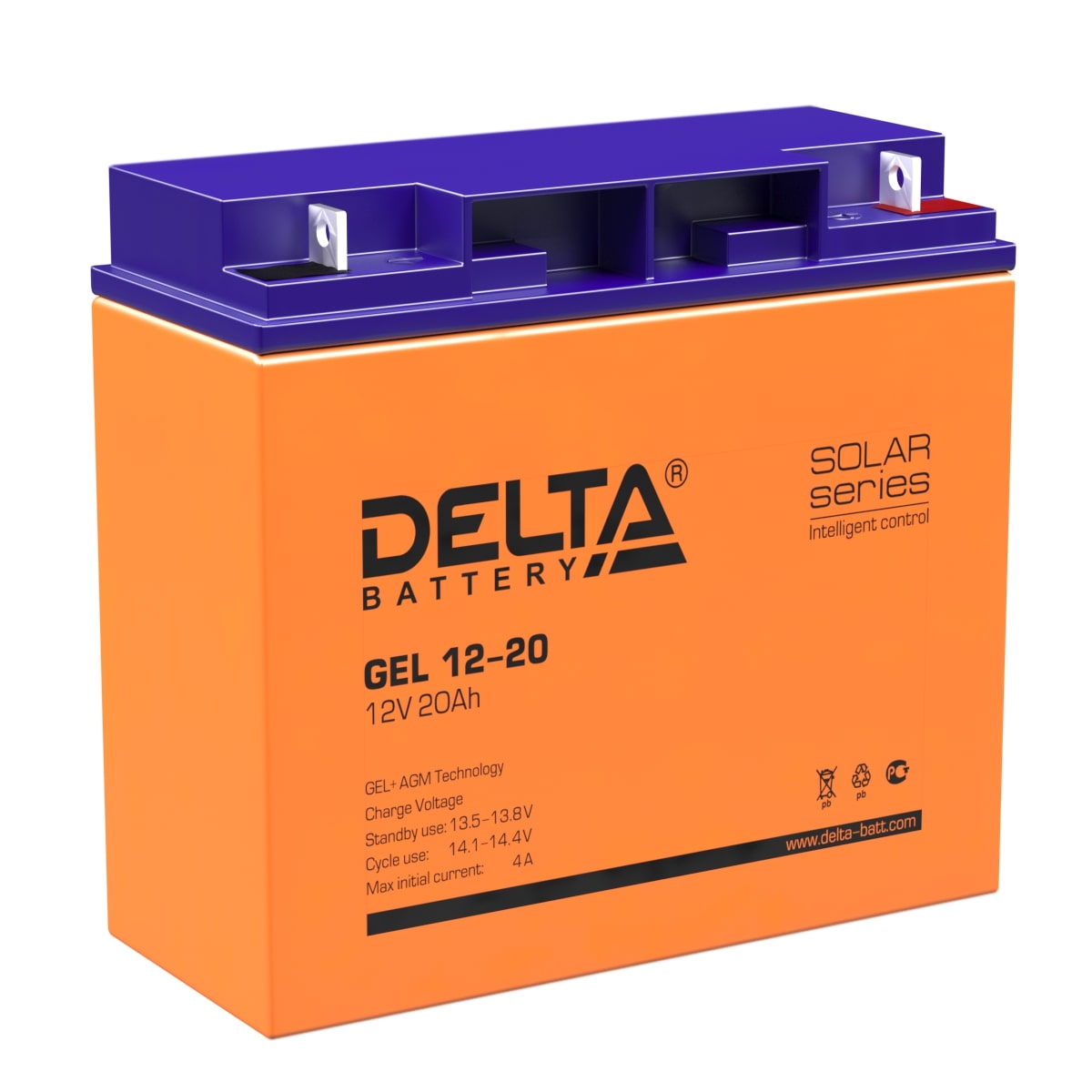 Аккумулятор DELTA GEL 12-20 Фото 1 Аккумулятор DELTA GEL 12-20 Обзор-Фото 1