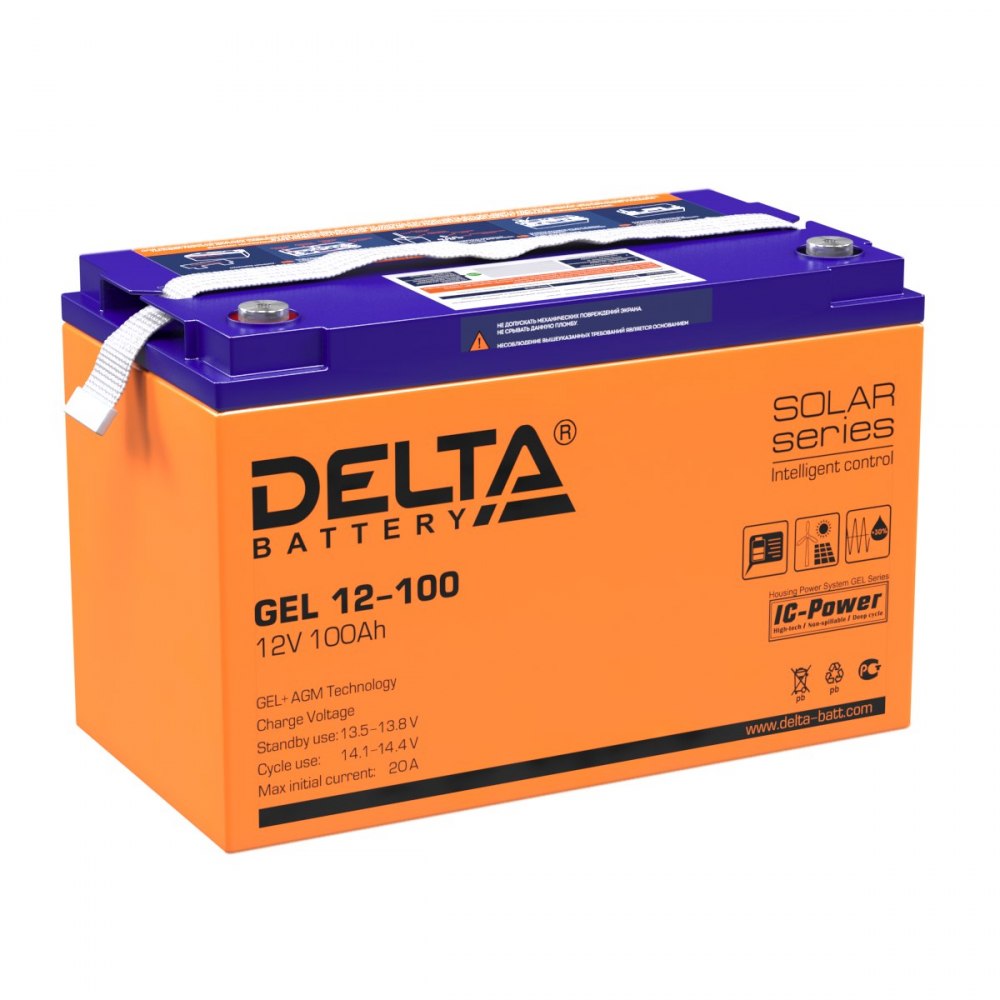 Аккумулятор DELTA GEL 12-100 Фото 1 Аккумулятор DELTA GEL 12-100 Обзор-Фото 1