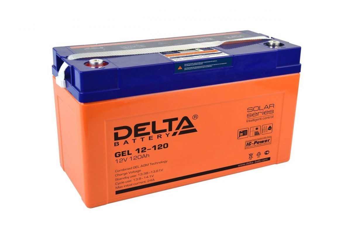 Аккумулятор DELTA GEL 12-120 Фото 1 Аккумулятор DELTA GEL 12-120 Обзор-Фото 1