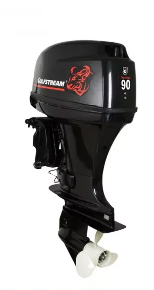 2х-тактный лодочный мотор GOLFSTREAM T 90 FEX/L-T Фото 1 2х-тактный лодочный мотор GOLFSTREAM T 90 FEX/L-T Обзор-Фото 1