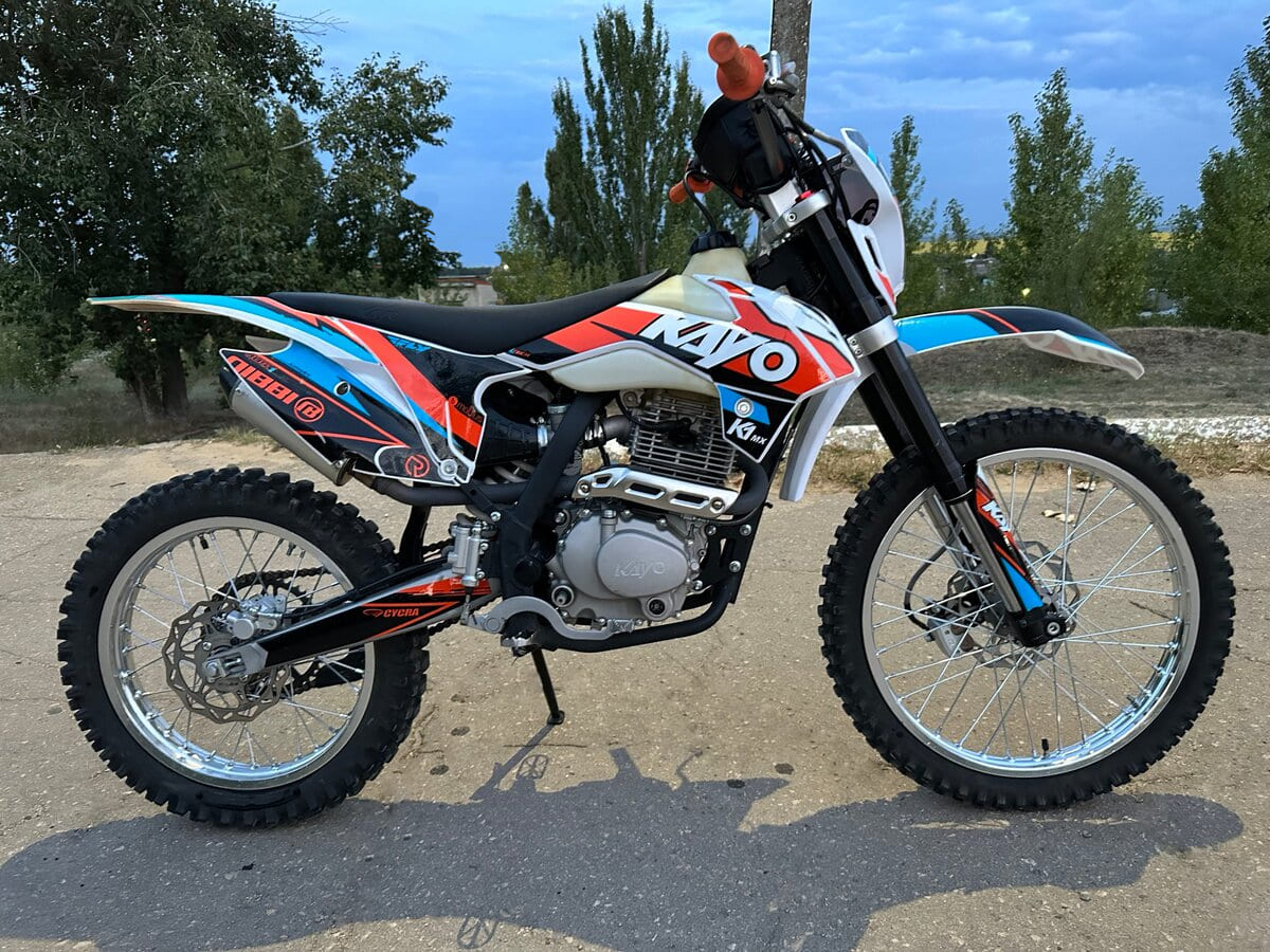 Мотоцикл KAYO K1 250 MX Б/У Фото 5 Мотоцикл KAYO K1 250 MX Б/У Обзор-Фото 5