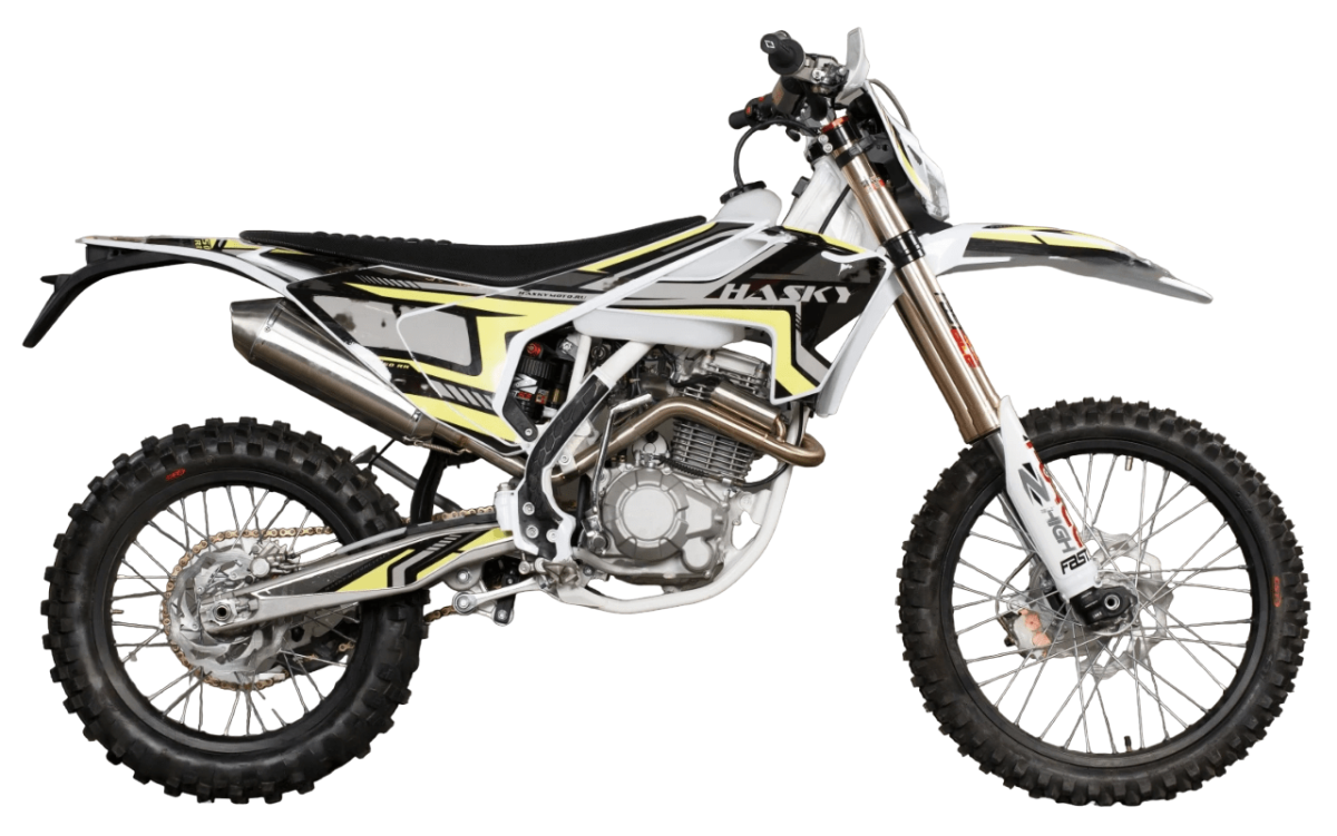 Мотоцикл кроссовый эндуро HASKY RR 250 Фото 1 Мотоцикл кроссовый эндуро HASKY RR 250 Обзор-Фото 1