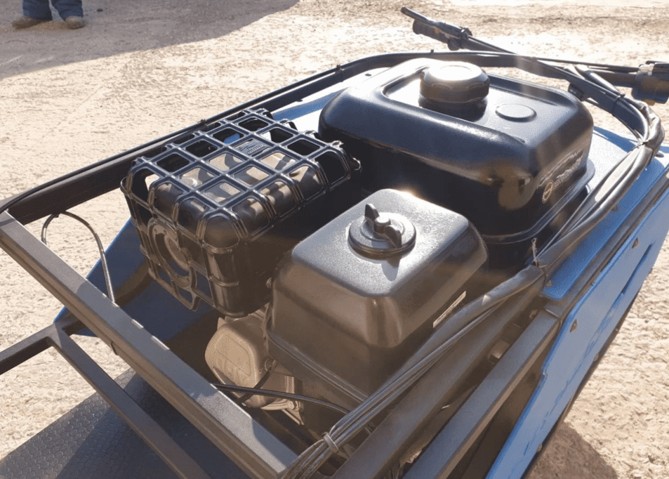 Мотобуксировщик BALTMOTORS BARBOSS Z460 Б/У Фото 5 Мотобуксировщик BALTMOTORS BARBOSS Z460 Б/У Обзор-Фото 5