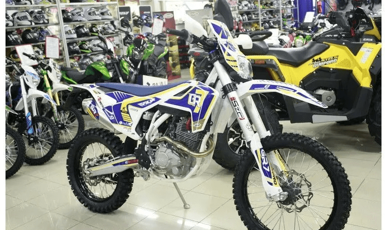 Мотоцикл GR7 F250L-M 4T177FMM ENDURO LITE Б/У Фото 1 Мотоцикл GR7 F250L-M 4T177FMM ENDURO LITE Б/У Обзор-Фото 1