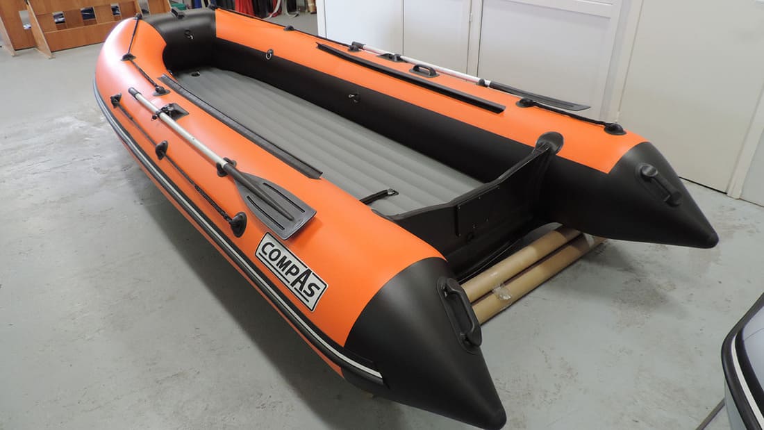 Лодка ПВХ COMPAS 400 Фото 7 Лодка ПВХ COMPAS 400 Обзор-Фото 7