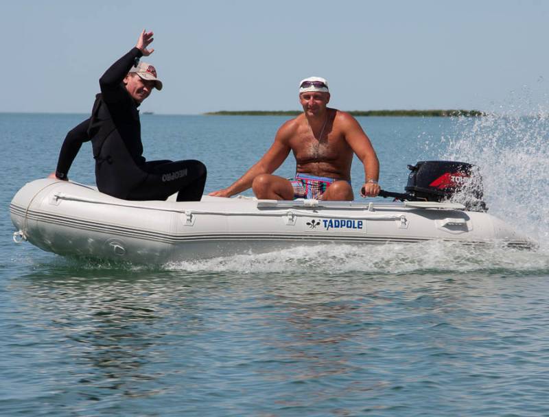 Лодка ПВХ TADPOLE 380 Фото 3 Лодка ПВХ TADPOLE 380 Обзор-Фото 3