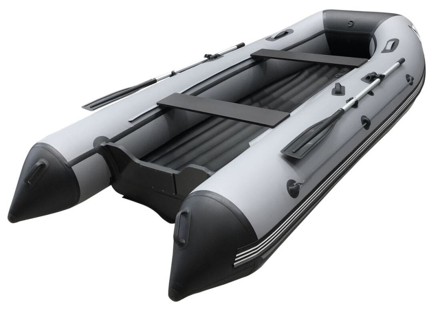 Лодка ПВХ ORCA 340 НДНД серый/черный Фото 1 Лодка ПВХ ORCA 340 НДНД серый/черный Обзор-Фото 1