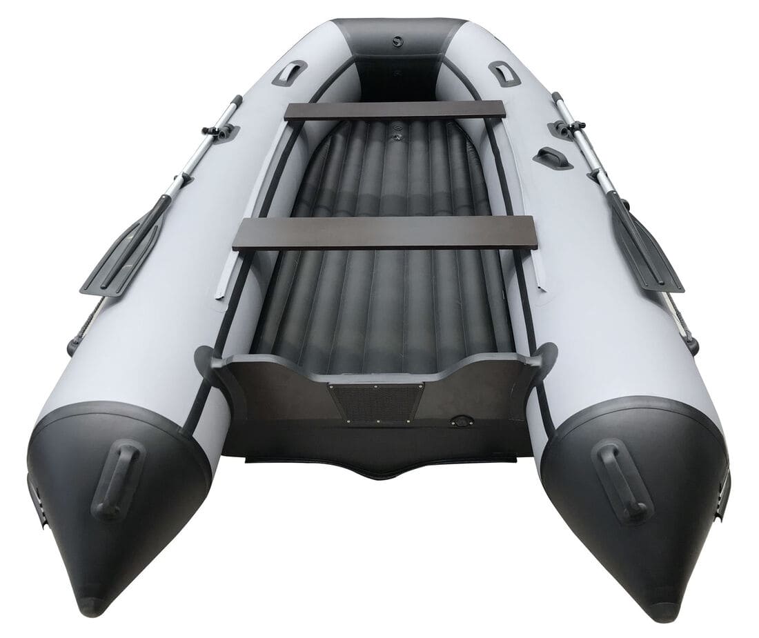 Лодка ПВХ ORCA 340 НДНД серый/черный Фото 2 Лодка ПВХ ORCA 340 НДНД серый/черный Обзор-Фото 2