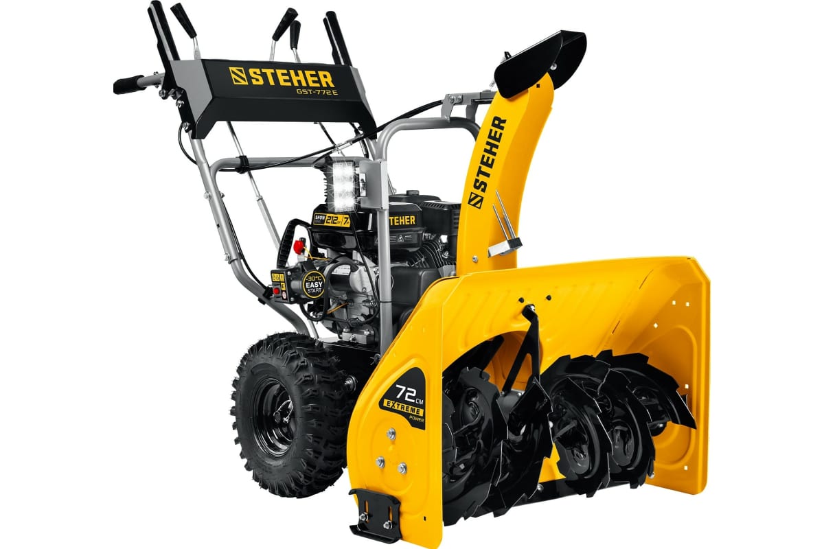 Снегоуборщик STEHER GST-772E Фото 1 Снегоуборщик STEHER GST-772E Обзор-Фото 1
