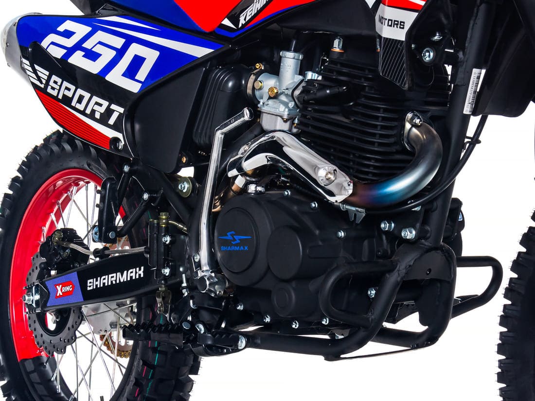 Мотоцикл кроссовый эндуро SHARMAX Sport 250 V23 Фото 8 Мотоцикл кроссовый эндуро SHARMAX Sport 250 V23 Обзор-Фото 8