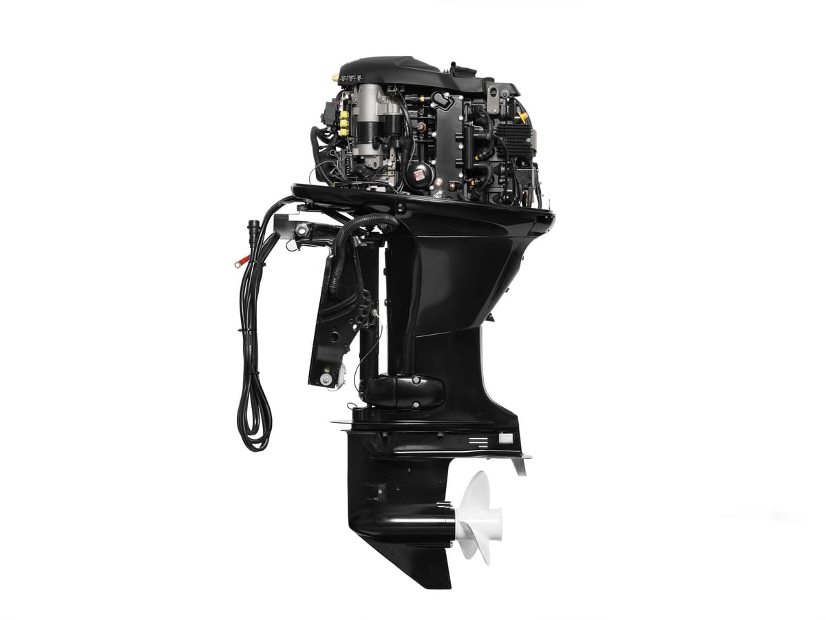 4х-тактный лодочный мотор SHARMAX SMF60FEL-T EFI Фото 7 4х-тактный лодочный мотор SHARMAX SMF60FEL-T EFI Обзор-Фото 7