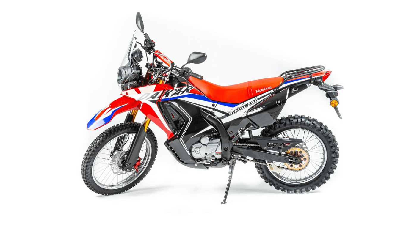 Мотоцикл MOTOLAND Dakar ST (172FMM PR250) ТУРЭНДУРО Фото 3 Мотоцикл MOTOLAND Dakar ST (172FMM PR250) ТУРЭНДУРО Обзор-Фото 3