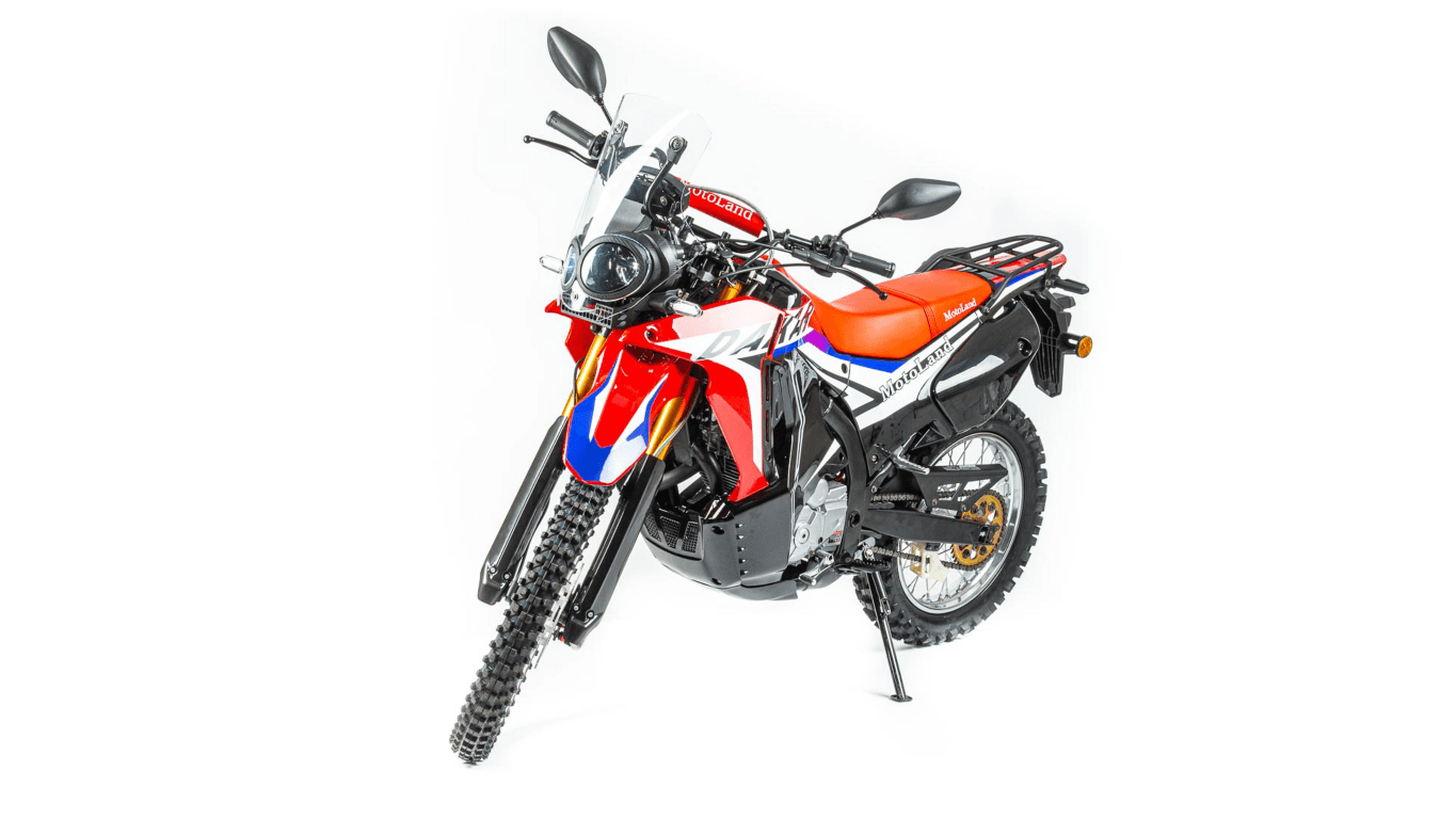 Мотоцикл MOTOLAND Dakar ST (172FMM PR250) ТУРЭНДУРО Фото 8 Мотоцикл MOTOLAND Dakar ST (172FMM PR250) ТУРЭНДУРО Обзор-Фото 8