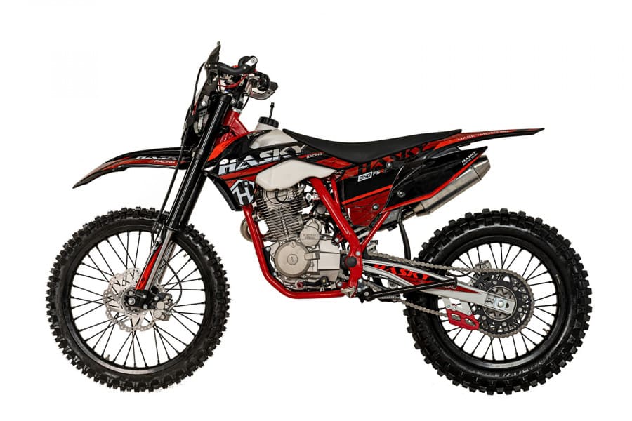 Мотоцикл кроссовый эндуро HASKY F5 Racing 169FMM 250 2023 Фото 2 Мотоцикл кроссовый эндуро HASKY F5 Racing 169FMM 250 2023 Обзор-Фото 2