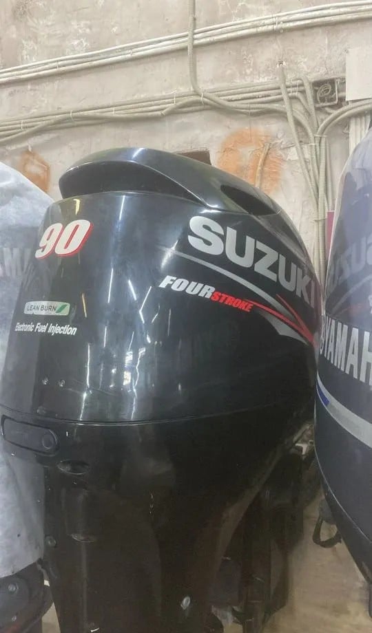 4х-тактный лодочный мотор SUZUKI DF90ATL Б/У Фото 2 4х-тактный лодочный мотор SUZUKI DF90ATL Б/У Обзор-Фото 2