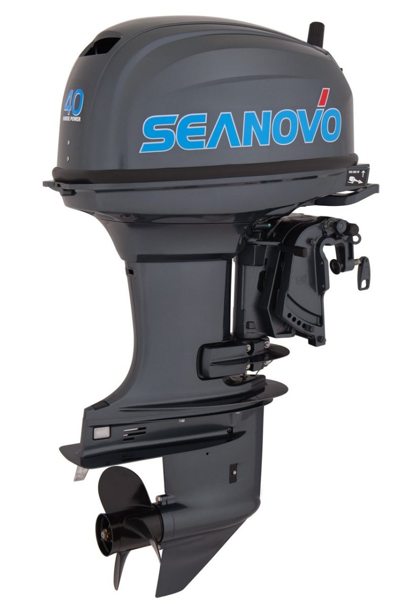 2х-тактный лодочный мотор SEANOVO SN40FHS Фото 2 2х-тактный лодочный мотор SEANOVO SN40FHS Обзор-Фото 2