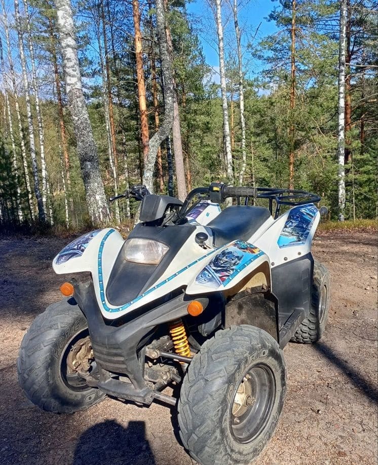 Квадроцикл BALTMOTORS Jam 100 Б/У Фото 6 Квадроцикл BALTMOTORS Jam 100 Б/У Обзор-Фото 6