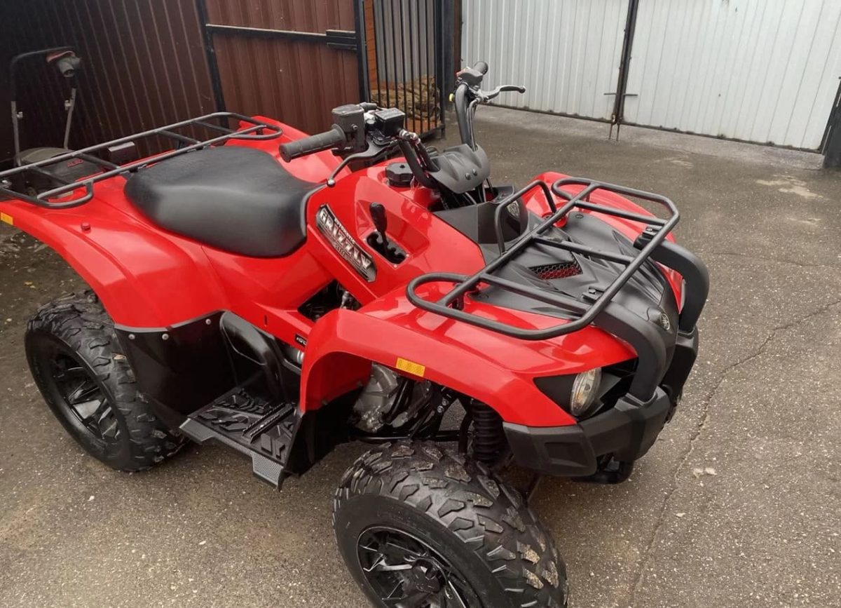 Квадроцикл Grizzly 300cc Б/У Обзор-Фото 1