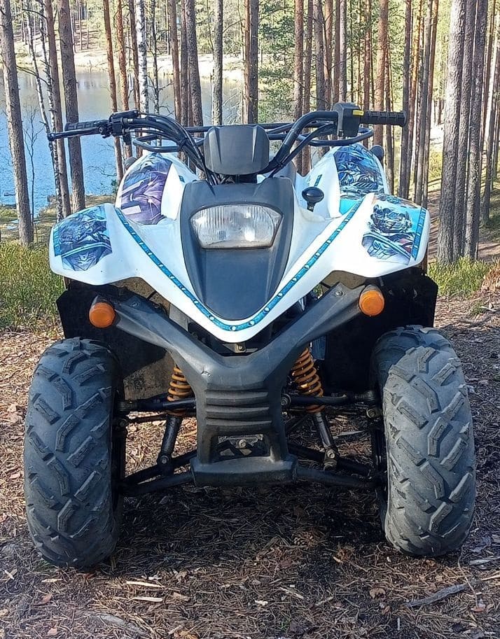 Квадроцикл BALTMOTORS Jam 100 Б/У Фото 5 Квадроцикл BALTMOTORS Jam 100 Б/У Обзор-Фото 5