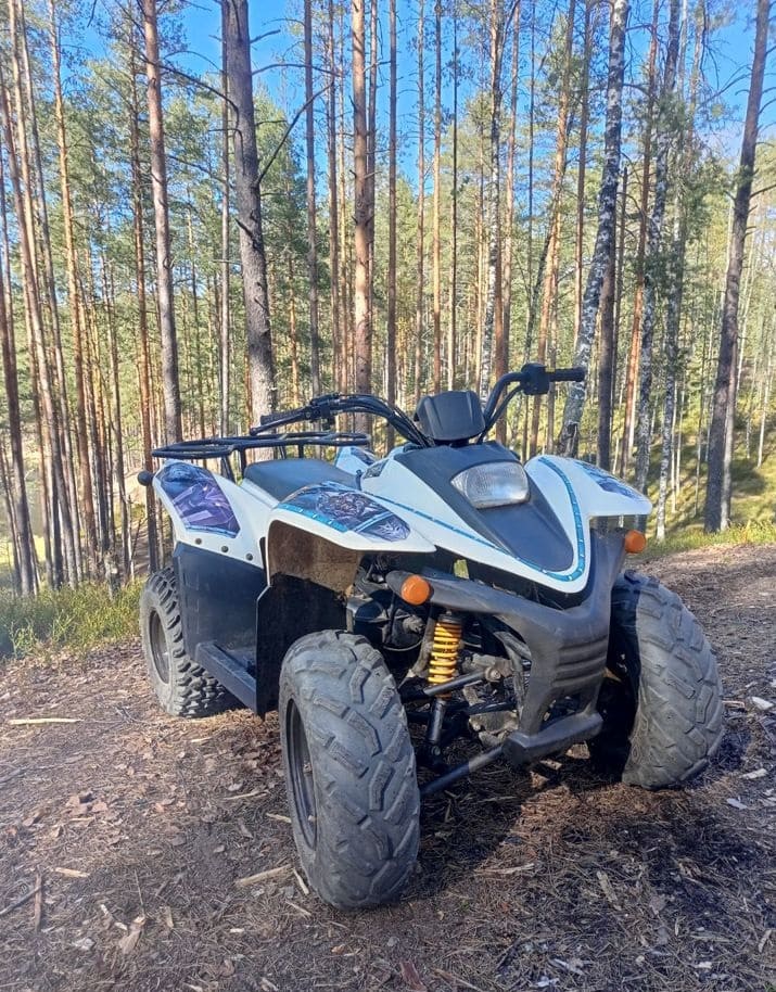 Квадроцикл BALTMOTORS Jam 100 Б/У Фото 4 Квадроцикл BALTMOTORS Jam 100 Б/У Обзор-Фото 4