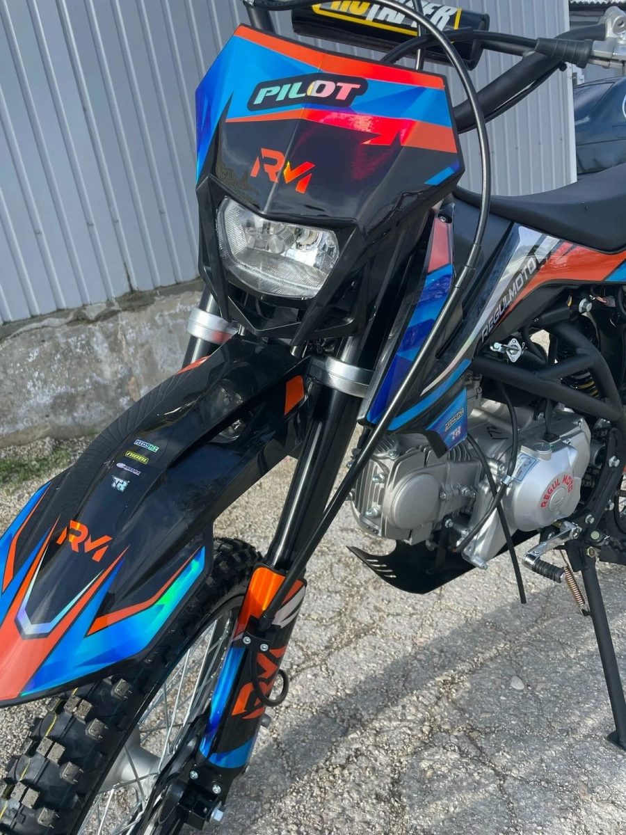 Питбайк REGULMOTO Pilot EM 17/14 (2023) Фото 4 Питбайк REGULMOTO Pilot EM 17/14 (2023) Обзор-Фото 4