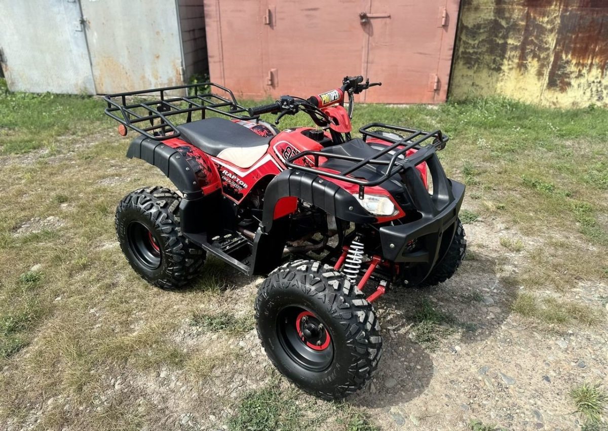 Квадроцикл RAPTOR Madman 200 All Фото 4 Квадроцикл RAPTOR Madman 200 All Обзор-Фото 4
