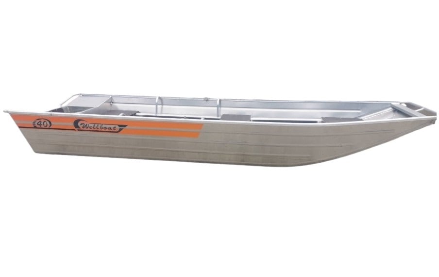 Алюминиевая лодка WELLBOAT-40 Фото 1 Алюминиевая лодка WELLBOAT-40 Обзор-Фото 1
