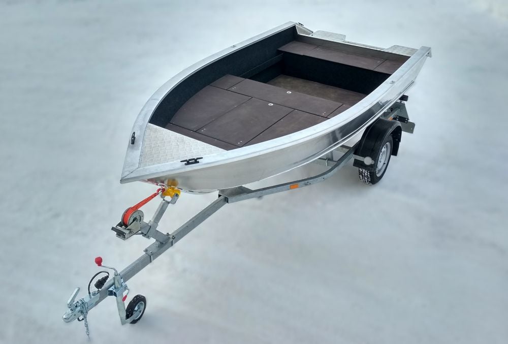 Алюминиевая лодка BESTER 390 fish Фото 5 Алюминиевая лодка BESTER 390 fish Обзор-Фото 5