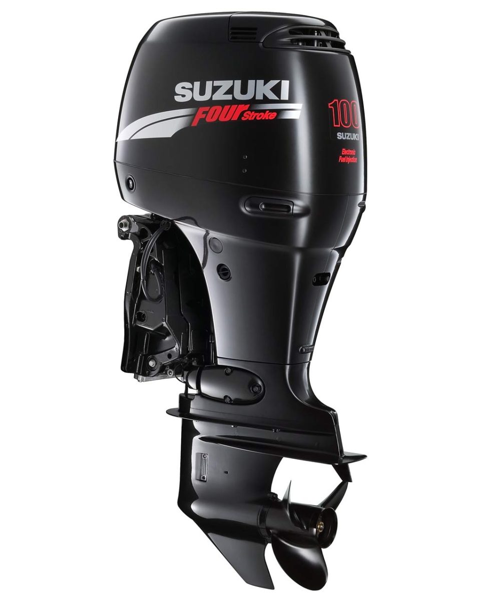 4х-тактный лодочный двигатель SUZUKI DF100BTL Фото 1 4х-тактный лодочный двигатель SUZUKI DF100BTL Обзор-Фото 1