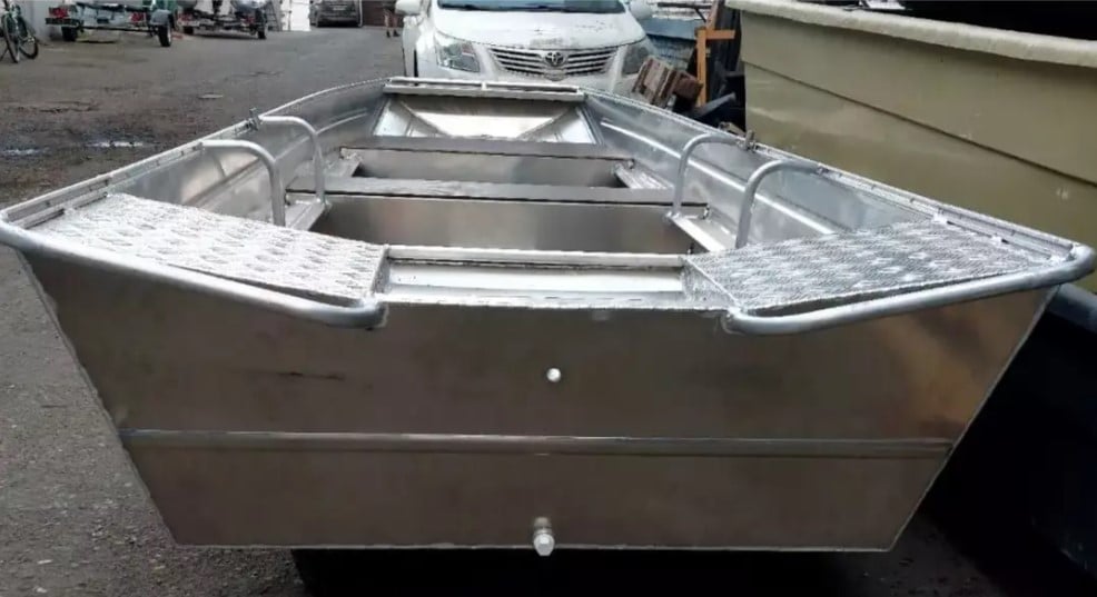 Алюминиевая лодка WELLBOAT-40 Фото 6 Алюминиевая лодка WELLBOAT-40 Обзор-Фото 6
