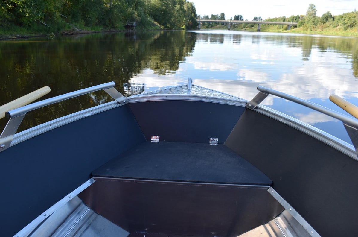 Алюминиевая лодка WELLBOAT-43-0 Фото 6 Алюминиевая лодка WELLBOAT-43-0 Обзор-Фото 6