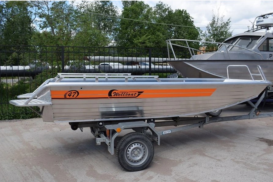 Алюминиевая лодка WELLBOAT-47 Фото 2 Алюминиевая лодка WELLBOAT-47 Обзор-Фото 2