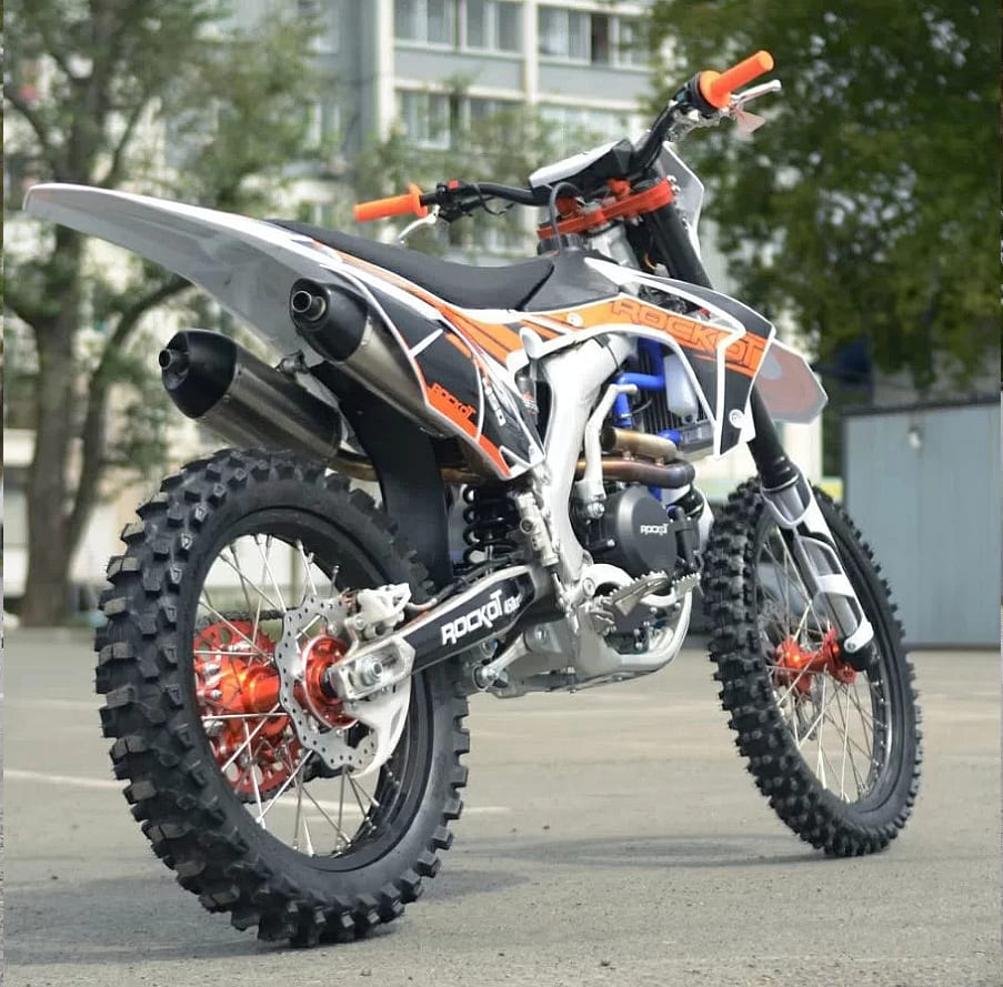 Мотоцикл кроссовый эндуро ROCKOT ZX450 Б/У Фото 3 Мотоцикл кроссовый эндуро ROCKOT ZX450 Б/У Обзор-Фото 3