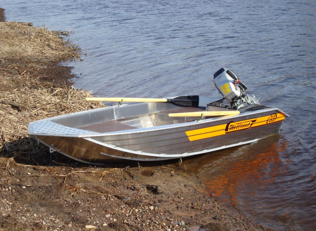 Алюминиевая лодка WELLBOAT-33 Фото 4 Алюминиевая лодка WELLBOAT-33 Обзор-Фото 4