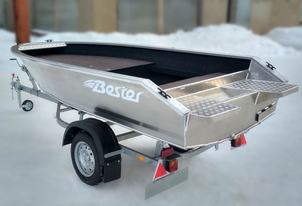 Алюминиевая лодка BESTER 390 fish Фото 6 Алюминиевая лодка BESTER 390 fish Обзор-Фото 6