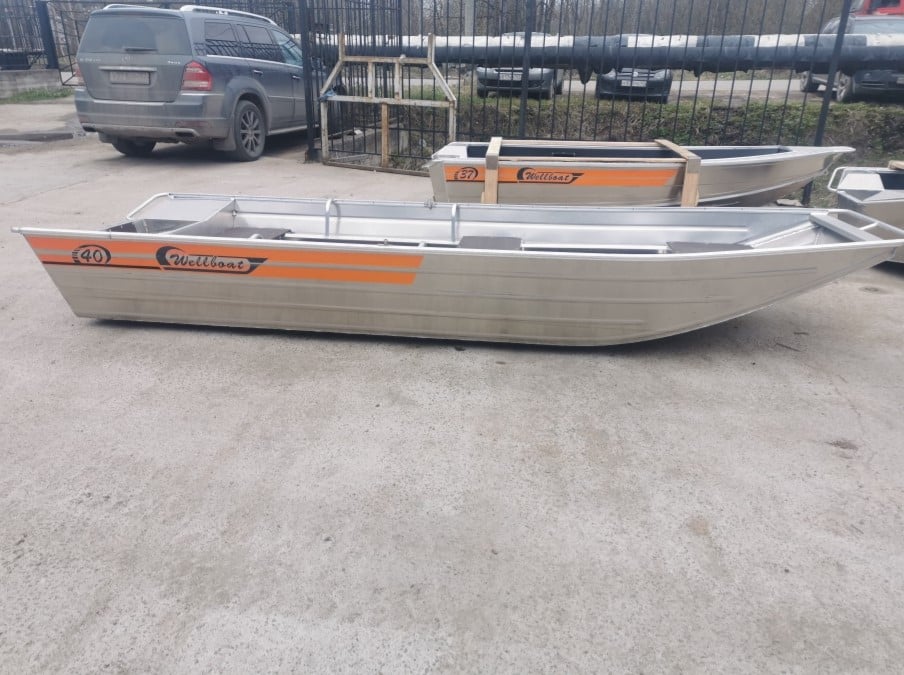 Алюминиевая лодка WELLBOAT-40 Фото 5 Алюминиевая лодка WELLBOAT-40 Обзор-Фото 5