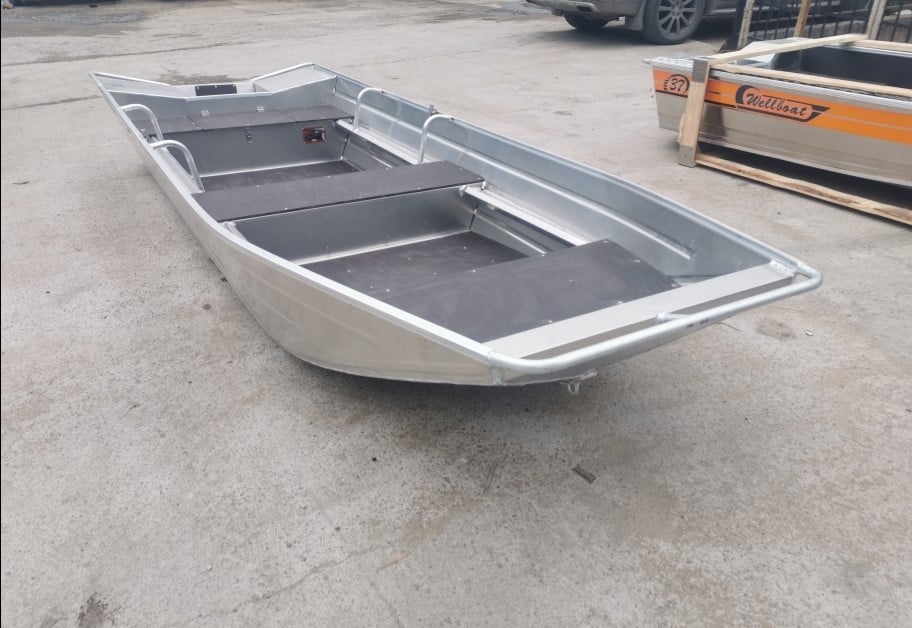 Алюминиевая лодка WELLBOAT-40 Фото 2 Алюминиевая лодка WELLBOAT-40 Обзор-Фото 2