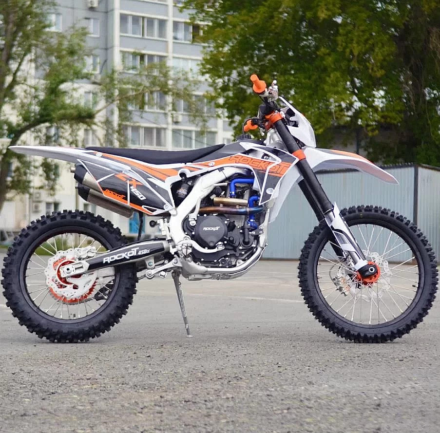 Мотоцикл кроссовый эндуро ROCKOT ZX450 Б/У Фото 2 Мотоцикл кроссовый эндуро ROCKOT ZX450 Б/У Обзор-Фото 2