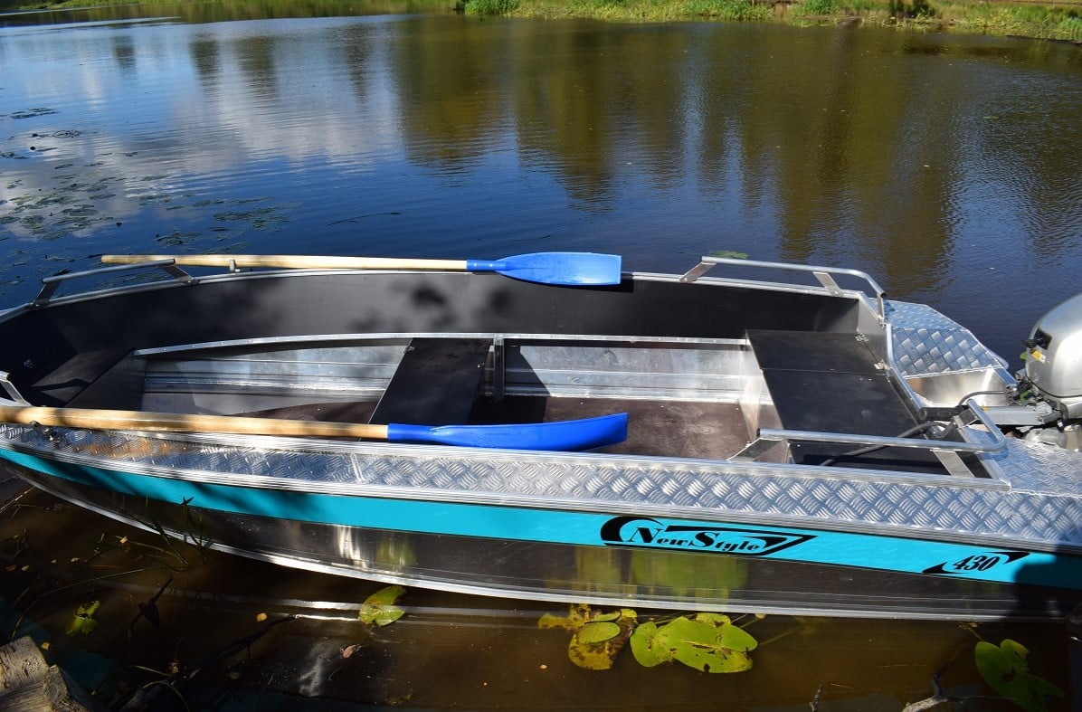 Алюминиевая лодка WELLBOAT-43-0 Фото 1 Алюминиевая лодка WELLBOAT-43-0 Обзор-Фото 1