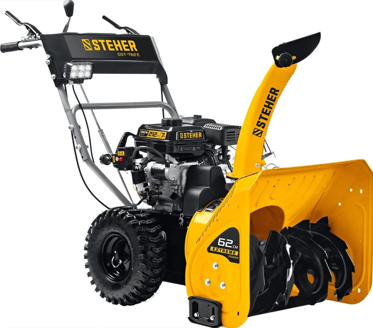Снегоуборщик STEHER GST-762E Фото 2 Снегоуборщик STEHER GST-762E Обзор-Фото 2