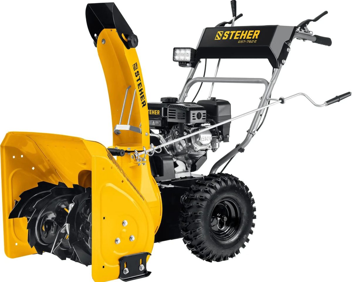 Снегоуборщик STEHER GST-762E Фото 1 Снегоуборщик STEHER GST-762E Обзор-Фото 1