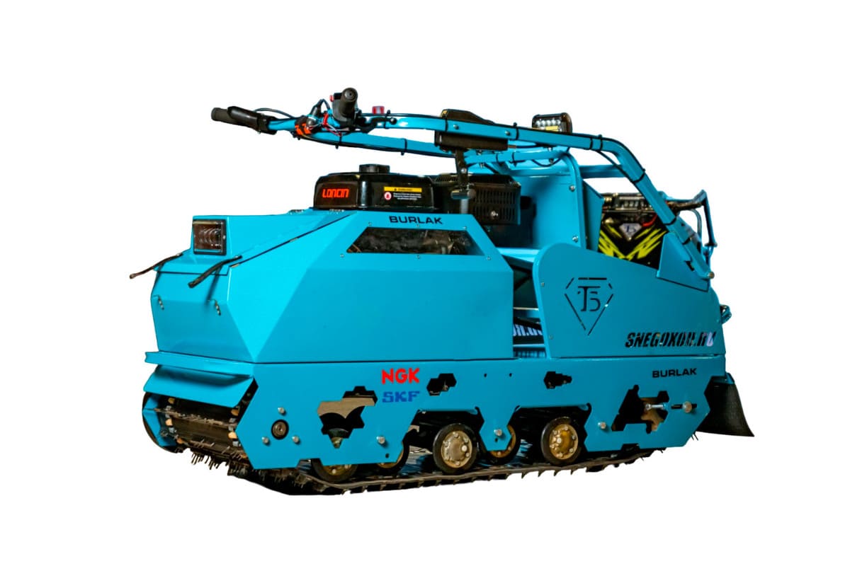 Мотобуксировщик БУРЛАК Таежник 15 л.с Фото 1 Мотобуксировщик БУРЛАК Таежник 15 л.с Обзор-Фото 1