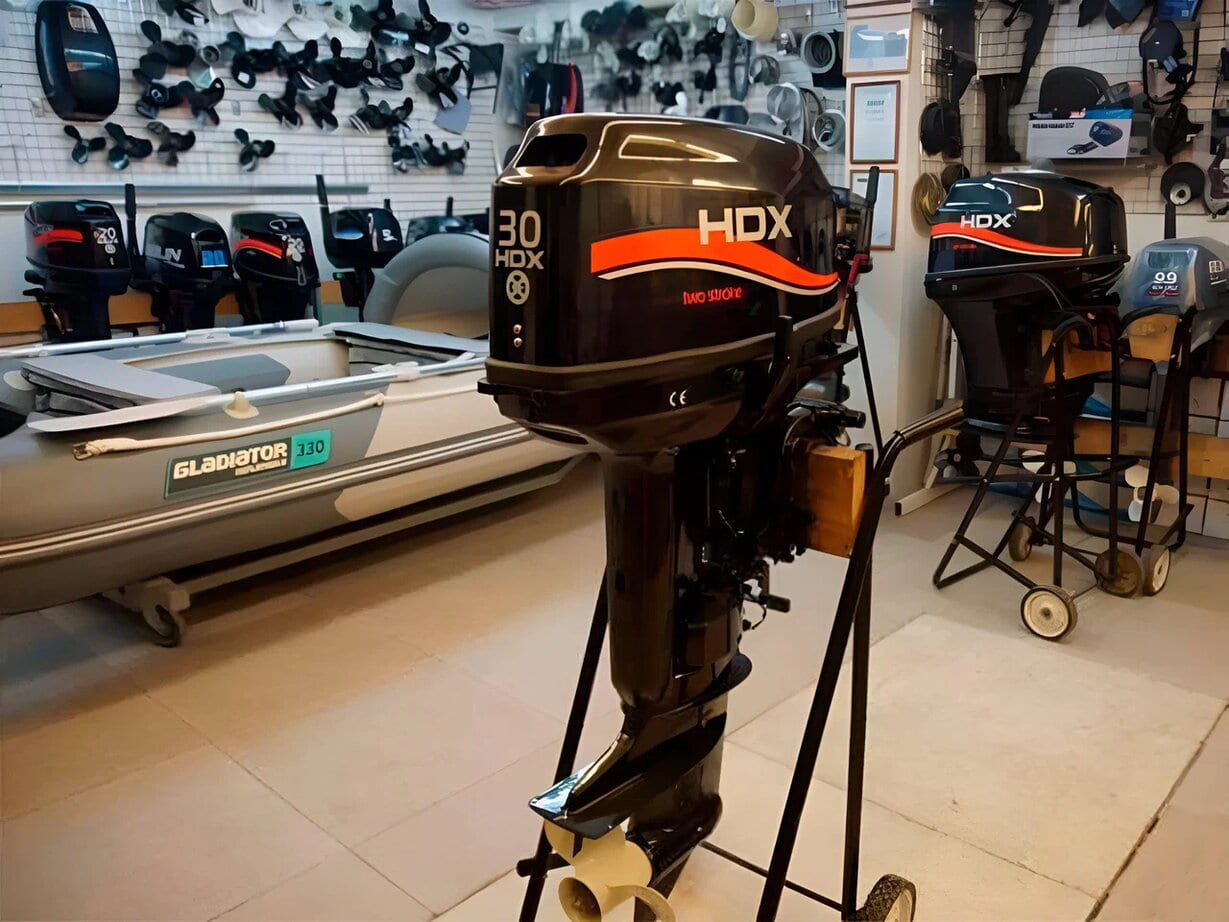 2х-тактный лодочный мотор HDX T 30 BMS Б/У Фото 1 2х-тактный лодочный мотор HDX T 30 BMS Б/У Обзор-Фото 1