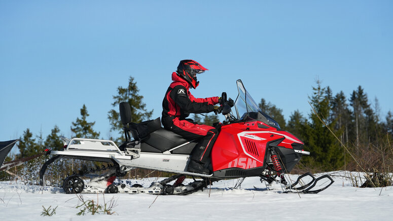Снегоход OSM SM1000 Фото 7 Снегоход OSM SM1000 Обзор-Фото 7