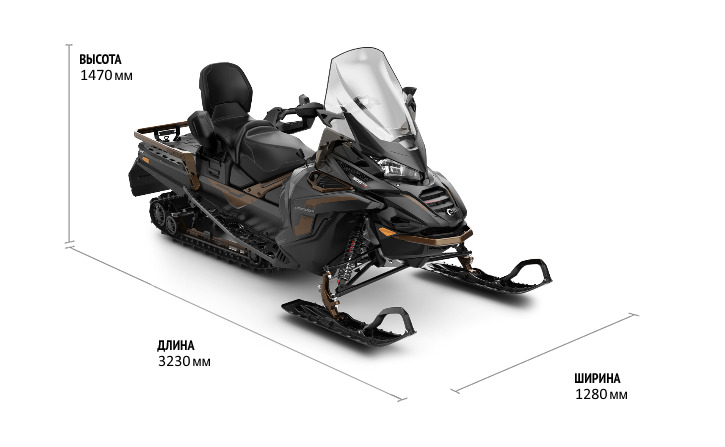 Снегоход BRP Commander GT 900 Ace Turbo 2023 Фото 2 Снегоход BRP Commander GT 900 Ace Turbo 2023 Обзор-Фото 2