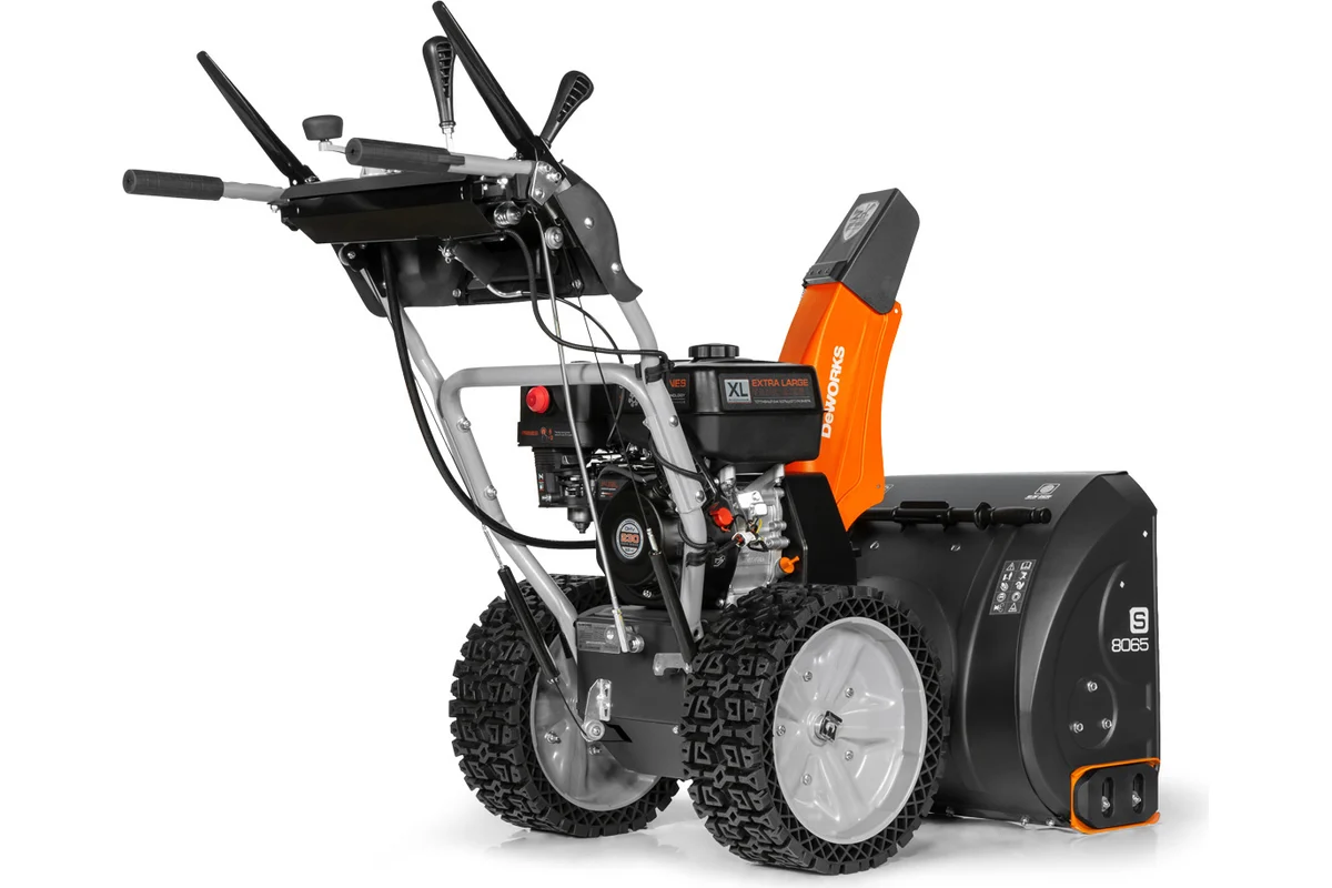 Снегоуборщик DEWORKS S 8065 Фото 5 Снегоуборщик DEWORKS S 8065 Обзор-Фото 5
