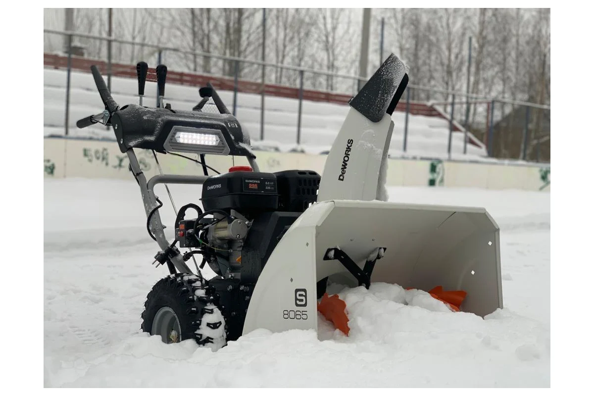 Снегоуборщик DEWORKS S 8065 Фото 7 Снегоуборщик DEWORKS S 8065 Обзор-Фото 7