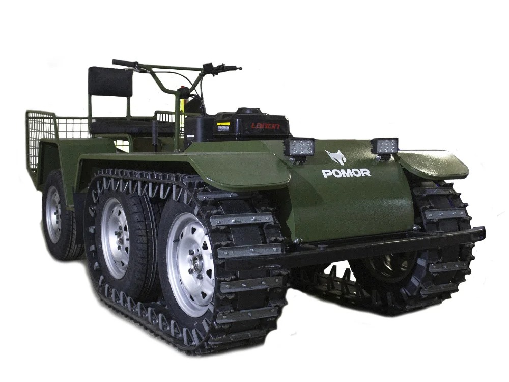 Мотобуксировщик POMOR X-6 20 л.с Фото 1 Мотобуксировщик POMOR X-6 20 л.с Обзор-Фото 1