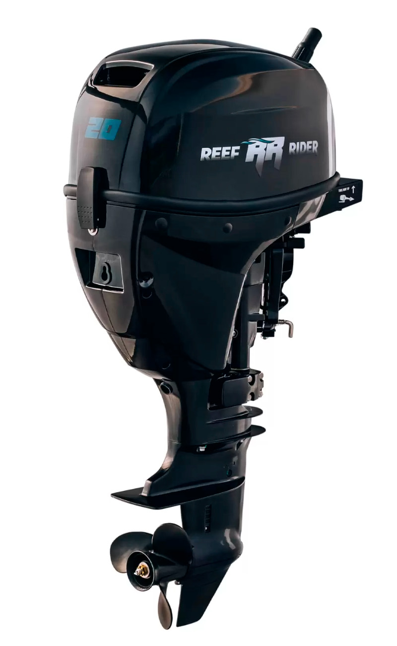 4х-тактный лодочный мотор REEF RIDER RREF20HS Фото 3 4х-тактный лодочный мотор REEF RIDER RREF20HS Обзор-Фото 3