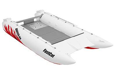 Лодка ПВХ BADGER Fast Cat 410 Фото 1 Лодка ПВХ BADGER Fast Cat 410 Обзор-Фото 1